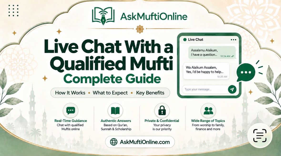 Live Chat With a Qualified Mufti: Complete Guide